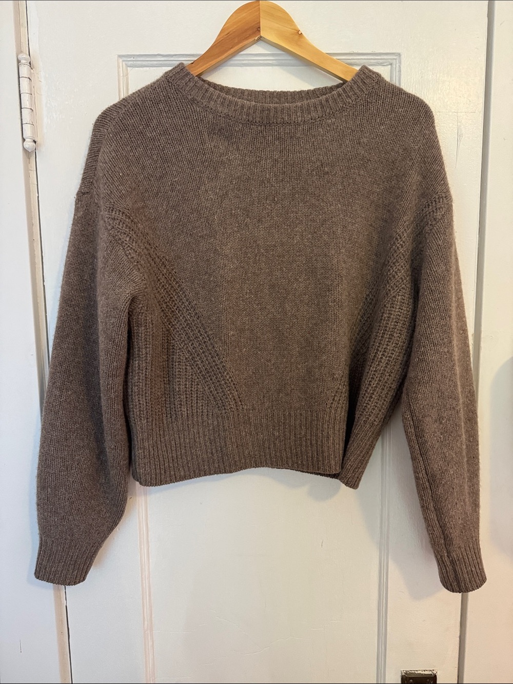 Quince Baby Alpaca soft organic knit 100% Yak Wool with detailing